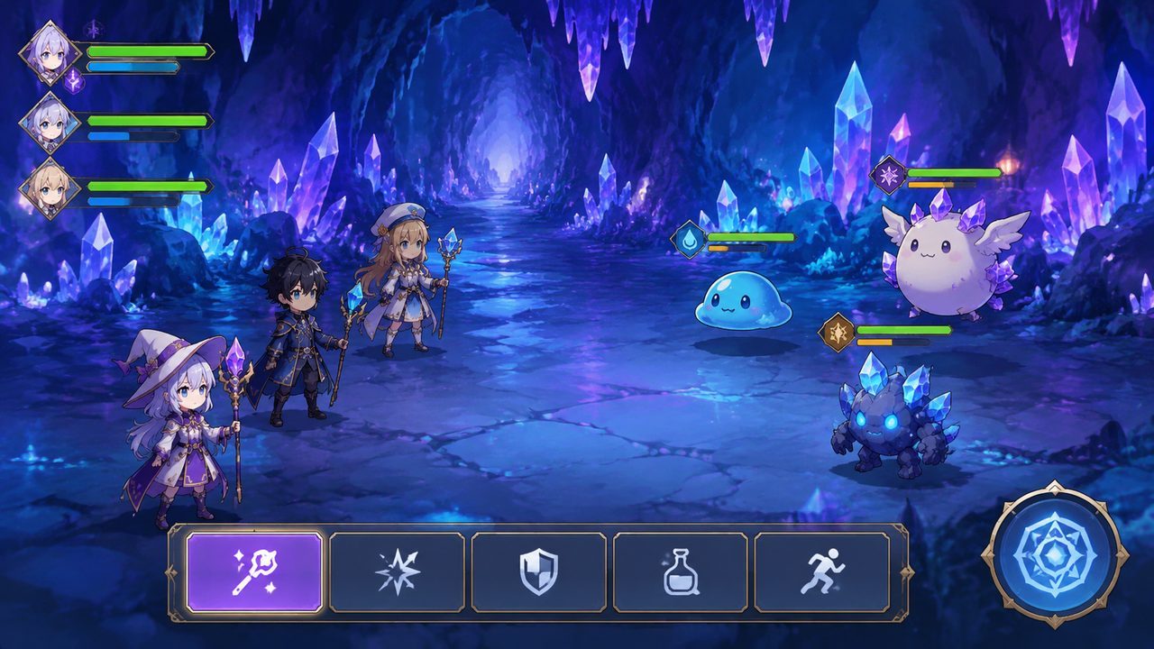 魔法师露娜 角色养成 演示图 2