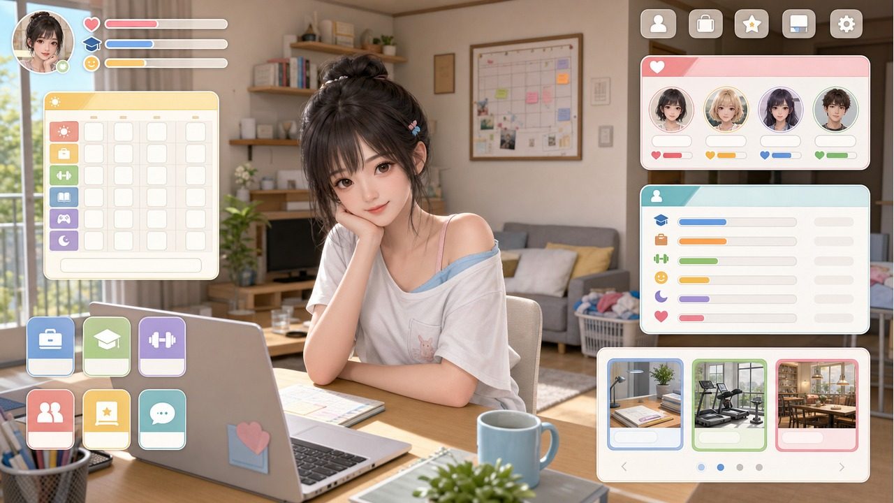 能干的后辈小葵酱 家务互动 玩法截图 5